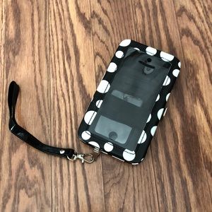 phone holder with wallet